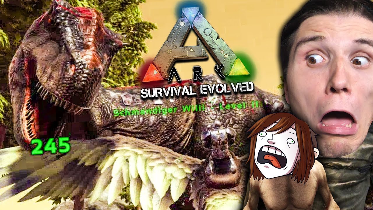 Zwei T-REX greifen unsere Basis an! ☆ ARK: Survival Evolved #35