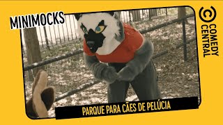 Parque Para Cães De Pelúcia Minimocks
