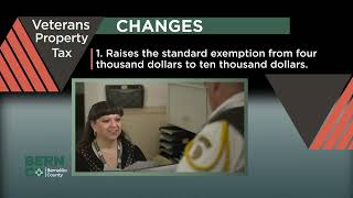Bernalillo County Assessor: Big Changes to Veterans Property Tax Exemptions :30