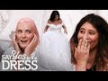 Entourage Shocked by Dress the Bride Tries On! | Say Yes To The Dress UK