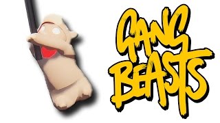 HANG ON LITTLE BUDDY!! | Gang Beasts w/ Bob and Wade