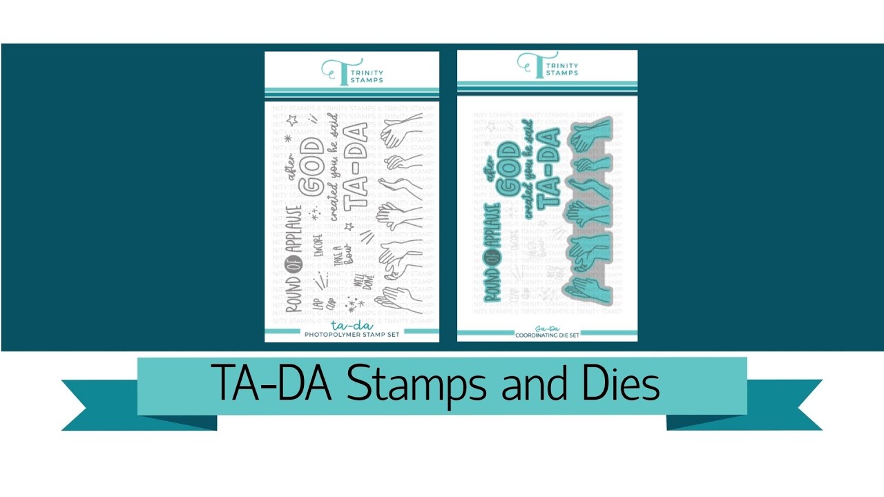 Trinity Stamps Product Closeup: TA-DA Stamp and Die Set - YouTube