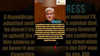 Senate Debate: Bill Cassidy’s Emotional Vote! 🚨#shorts