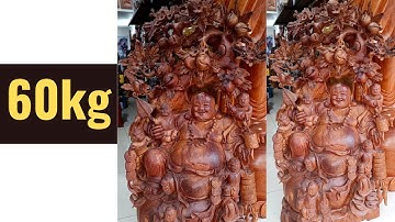 Mẫu tượng Di lặc ngồi gốc đào được rất nhiều người yêu thích và tìm kiếm.