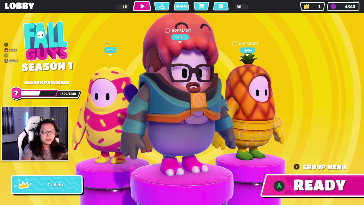 Tzafelix plays Fallguys - 8 5 20