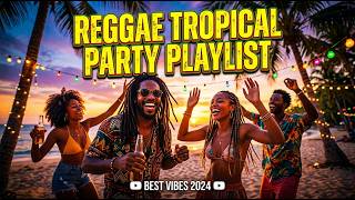Laid-Back Reggae Playlist 🎶 Tropical Sounds Perfect for Study and Relaxation Time