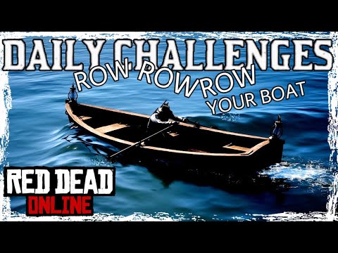 Daily Challenges - 1000/1000 distance rowed a boat or canoe | RDR2 ...