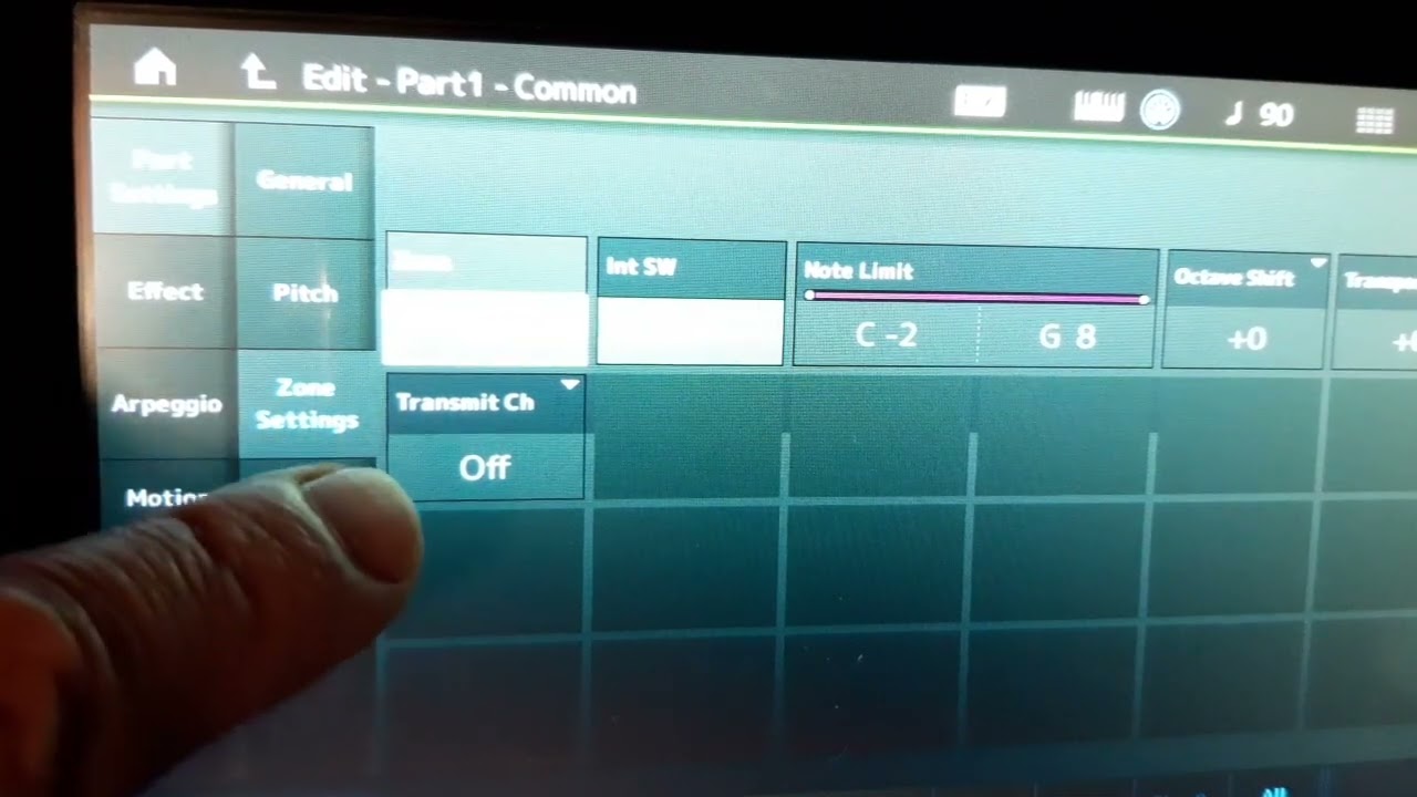 Yamaha MODX - Program change (Italiano) - YouTube