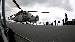 The Leonardo AW159 Wildcat  (Helicopter Anti Submarine)