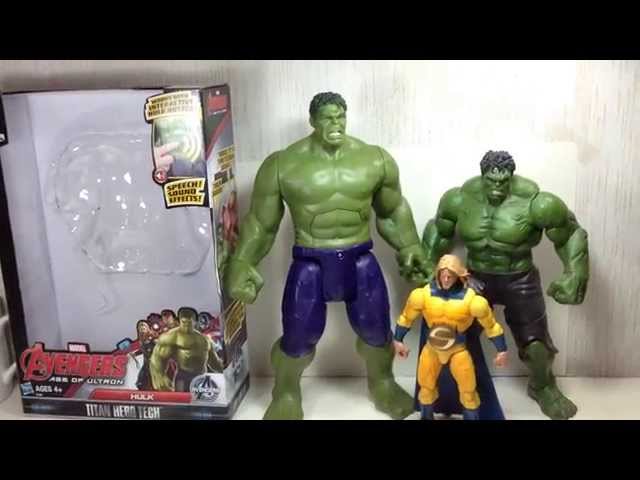 Marvel Avengers Titan Hero Tech Hulk Figure