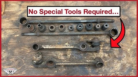 How To Remove Suspension bushes Without A Press Or Special Tools