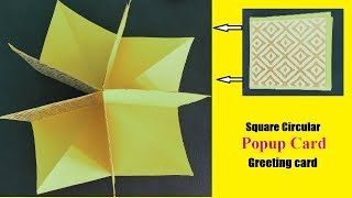 Circle Envelope Card-Tutorial | Without using punches |Explosion Box & Scrapbook Ideas by JM Craft