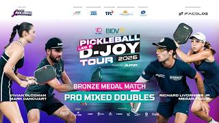 RICHARD LIVORNESE/ MEGAN FUDGE vs V.GLOZMAN / M.DANCUART | BIDV CUP 2026 D-JOY PICKLEBALL TOUR LEG 2