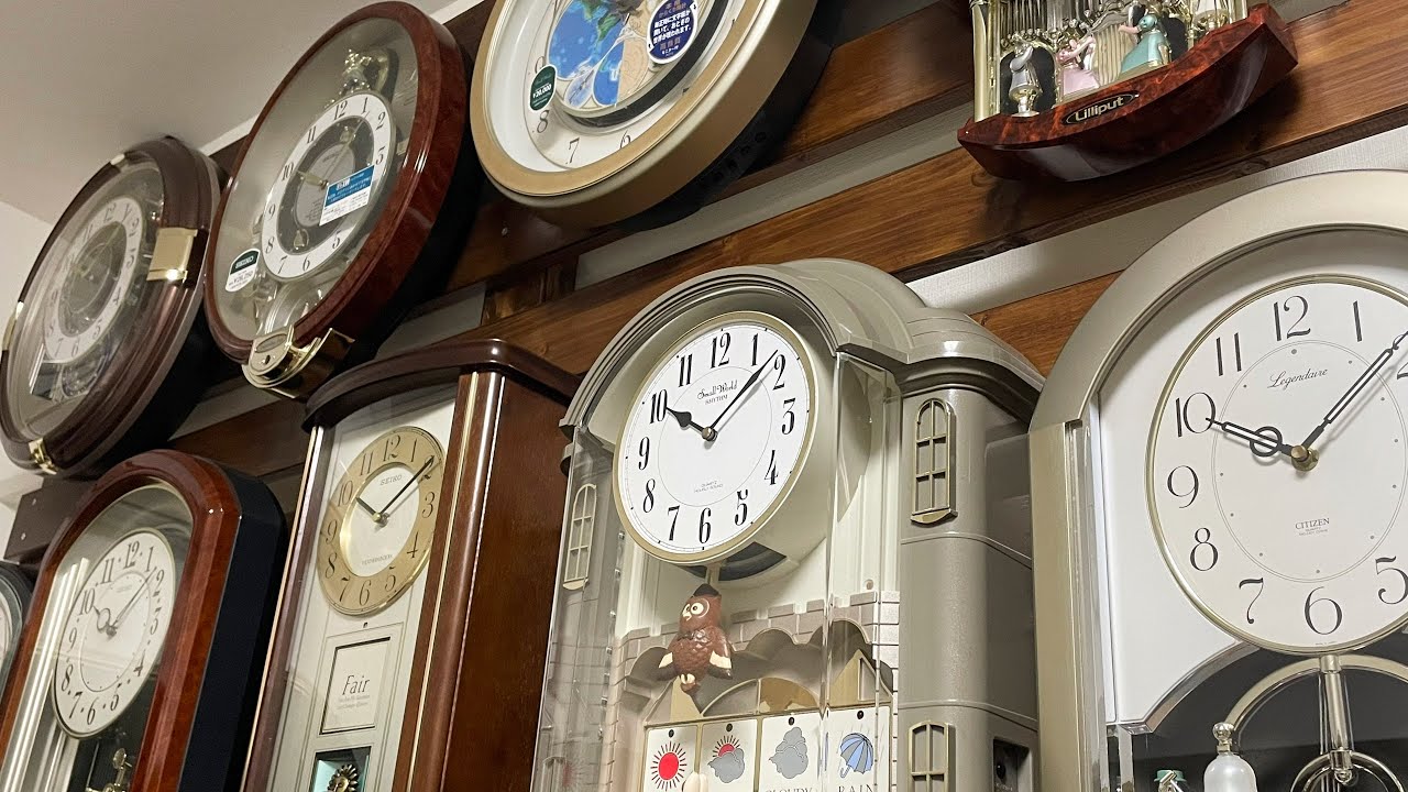 【時の記念日】からくり時計 コレクション部屋紹介 2025/6/10(Tue)