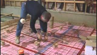 Installation of FLEXTHERM's Green Cable Concrete