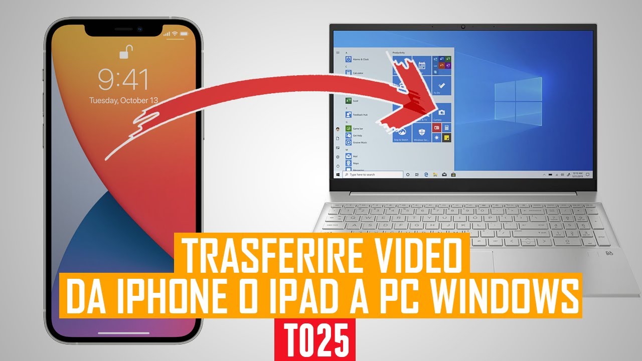 Spostare Foto Da Iphone A Pc