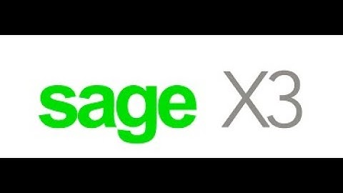 SAGE X3   Training-  SAGE X3   Online Training –( SAGE X3  Certification Tips)–   SAGE X3 Course
