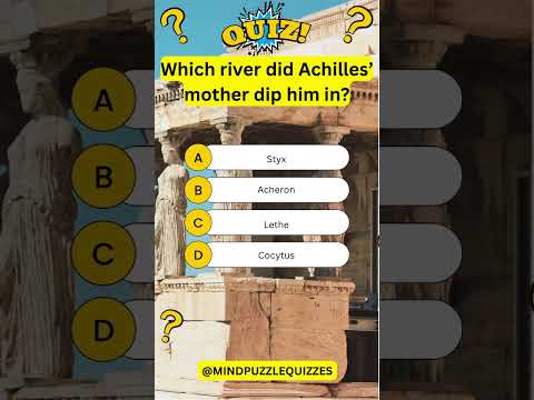 Greek Mythology Quiz - Achilles - Ready to uncover Achilles’ epic adventures?