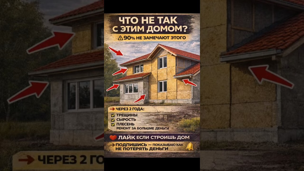 ⚠️ 90% людей совершают ошибки при строительстве фундамента — и потом платят за ремонт десятки тысяч!