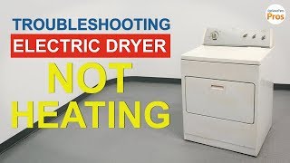 Electric Dryer Not Heating - TOP 5 Reasons & Fixes - Whirlpool, Kenmore, and more