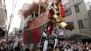 祇園祭・大船鉾の曳き初め