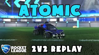 Atomic Ranked 2v2 POV #102 - Atomic & Satthew VS luca & L2. - Rocket League Replays