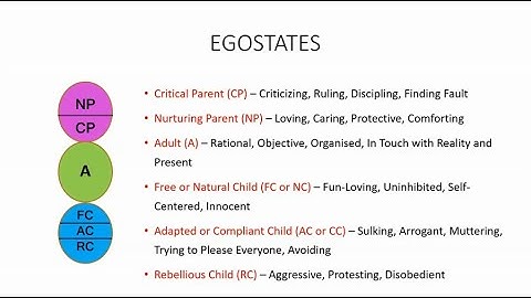 Transactional Analysis Part 5