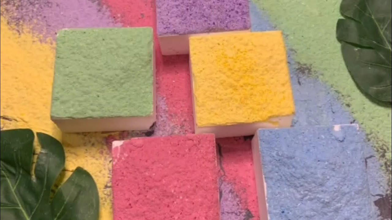 Soft, Crunchy, Powdery: Multi-Colored Gym Chalk Reform ASMR