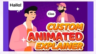 I will do premium custom animated explainer video