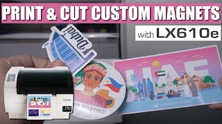Print and Cut Custom Magnets with LX610e