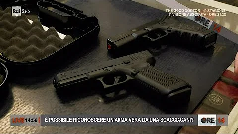 È possibile riconoscere un'arma vera da una scacciacani? - Ore 14 del 29/10/2021
