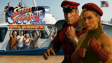 SUPER STREET FIGHTER 2 HD REMIX!! AI in REAL Life - ALL Characters Reimagined
