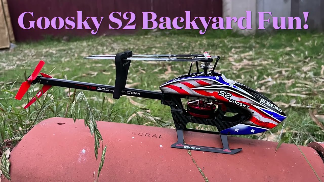 GOOSKY S2 Backyard Fun! - YouTube