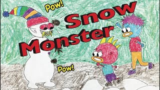 Bash & Berk - Snow Monster - Fun For Kids And Children