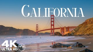 Beautiful scenery CALIFORNIA 4K - Relaxing Music Along With Beautiful Nature Videos