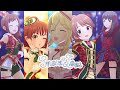 【デレステMV】Snow*Love 3DMV クラリス 西島櫂 椎名法子 大原みちる 黒川千秋 クリスマス風コーデ