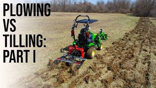 should you use a plow or a rototiller? we compare the two.