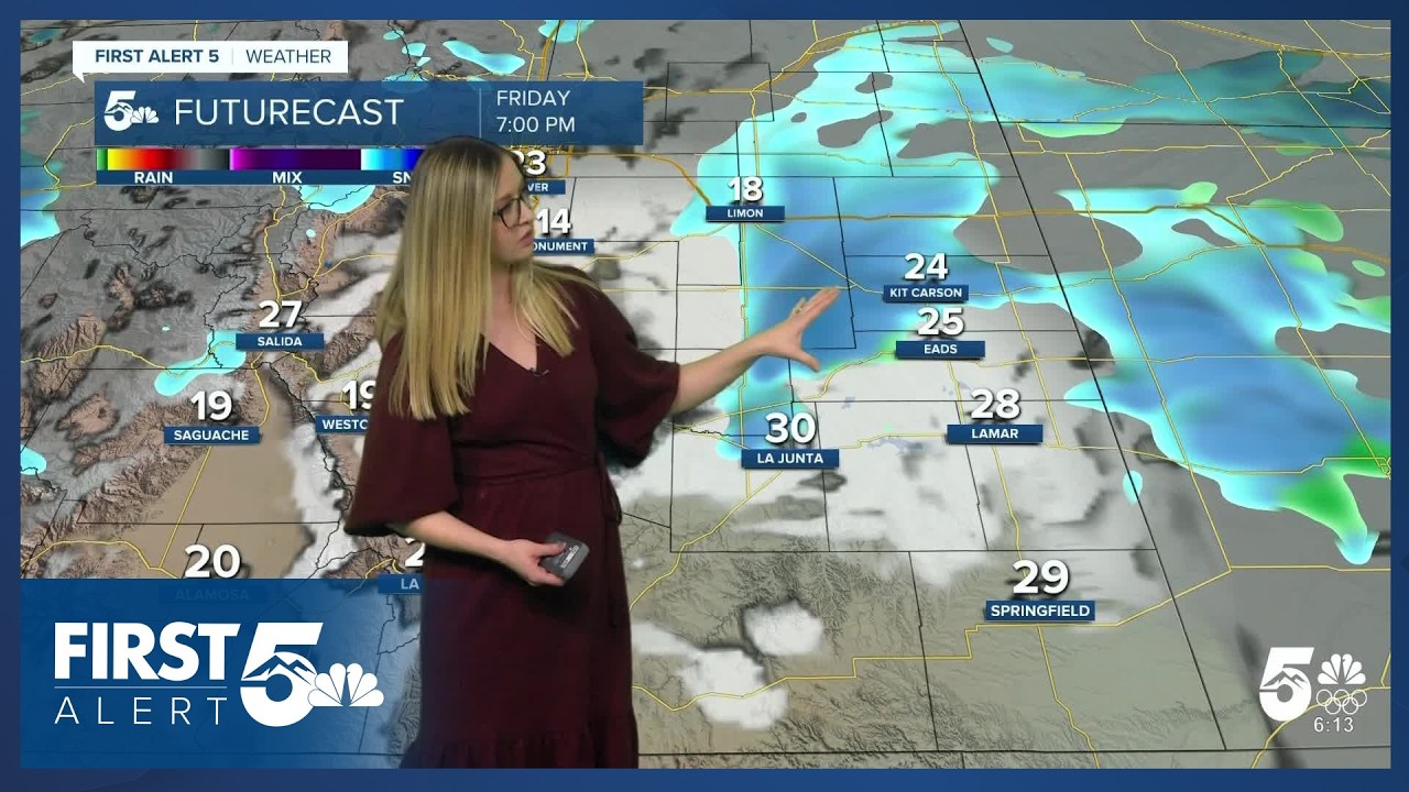 A sunny and chilly weekend ahead in southern Colorado - YouTube