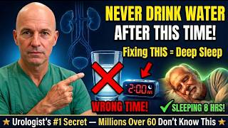 UROLOGIST REVEALS_ How to drink water to avoid getting up at night  || (Dr. Thomas Morgan)