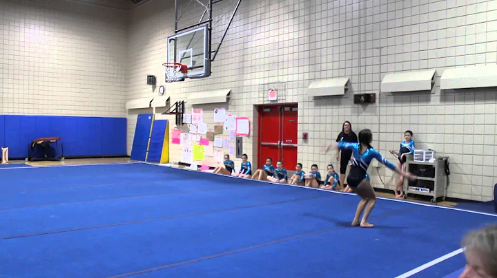 Marley's Floor Routine Feb 6 2015