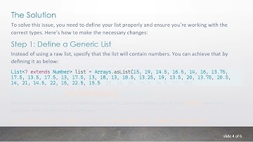 How to Convert a Double from a List to an Int in Java