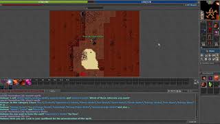 Tibia - Matando as Rotworms lvl 8 Video 2