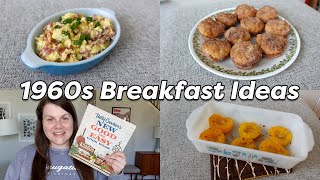 1960s BREAKFAST IDEAS ☀️ Vintage Breakfast Recipes