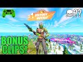 High Elimination Solo Win Gameplay in Fortnite + BONUS CLIPS!