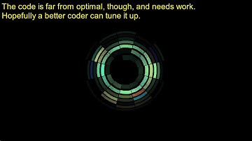 Spyral - A Python Music Visualizer