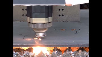 Hongniulaser 6KW Fiber Laser Cutter Cutting 8mm Carbon Steel