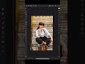 Selected Lens Blur to improve even bad backgrounds