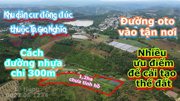 1,2ha + 2 hồ - 3 tỷ - Thuộc Khu CNC Ô Tô Vào Tận Nơi -  Mặt Hướng Hồ, Lưng Tựa Núi