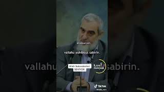 Allah Səbr Edənləri Sevərdini Anlamli Videodini Statuslar Huzur İslamda