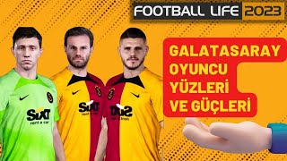 Galatasaray Oyuncu Yüzleri Ve Güçleri Football Li̇fe 2023